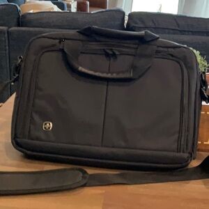 Wenger Black Professional Laptop Bag with Durable Design